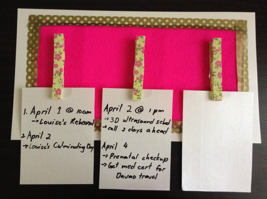 my scheduler - iwaydiaries