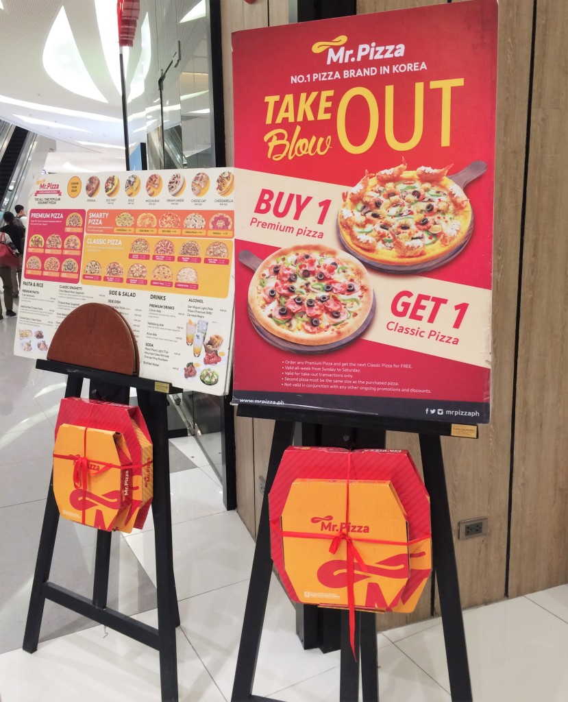 Mr. Pizza Blow Out Take Out Promo