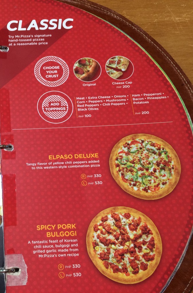 Mr. Pizza Classic Crust