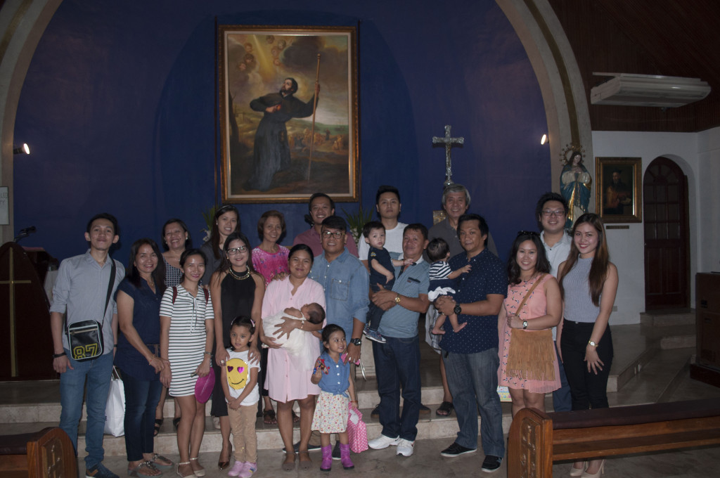 Photo with Family and Godparents