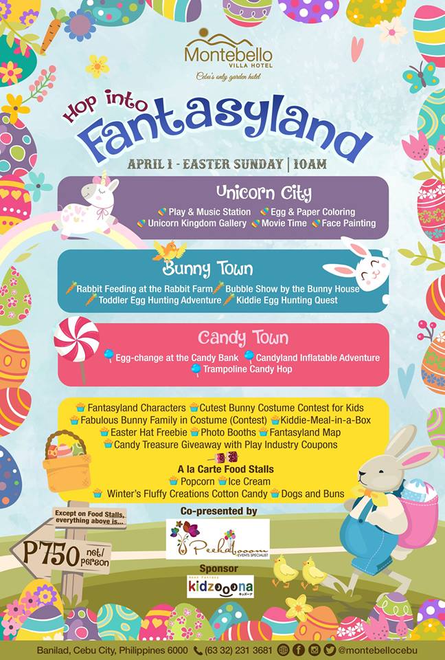 Montebello Villa Hotel - Easter Egg hunt 2018