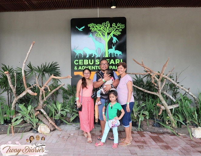 family at cebu safari and adventure park