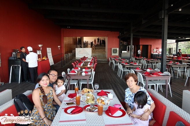 Tops of Cebu Restaurant with family